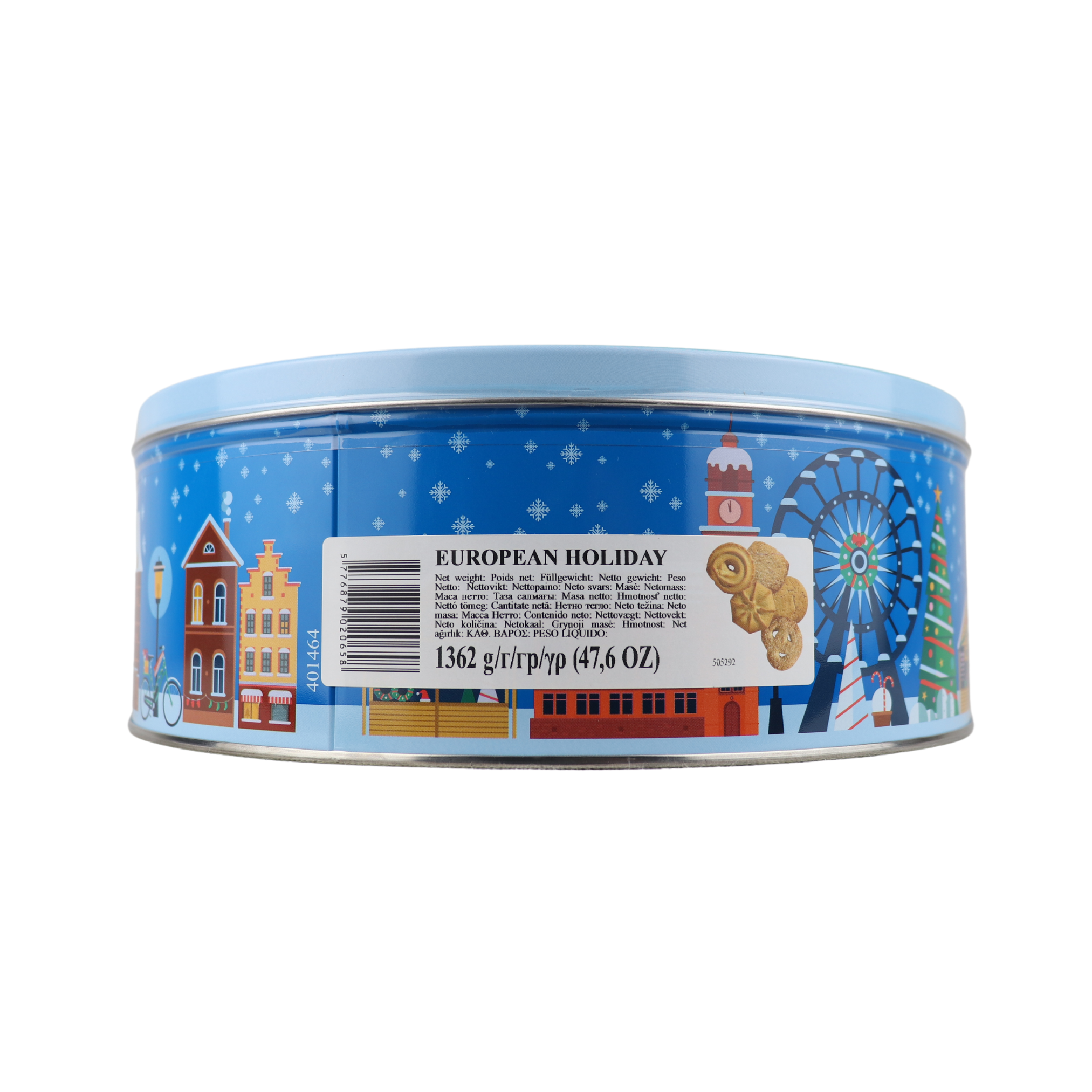 Jacobsen Bakery European Holiday Danish Cookies 1362g